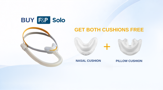 F&P Solo™ One Mask. Two Comfort Options.