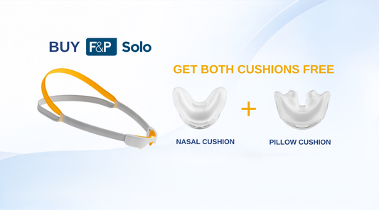 F&P Solo™ One Mask. Two Comfort Options.