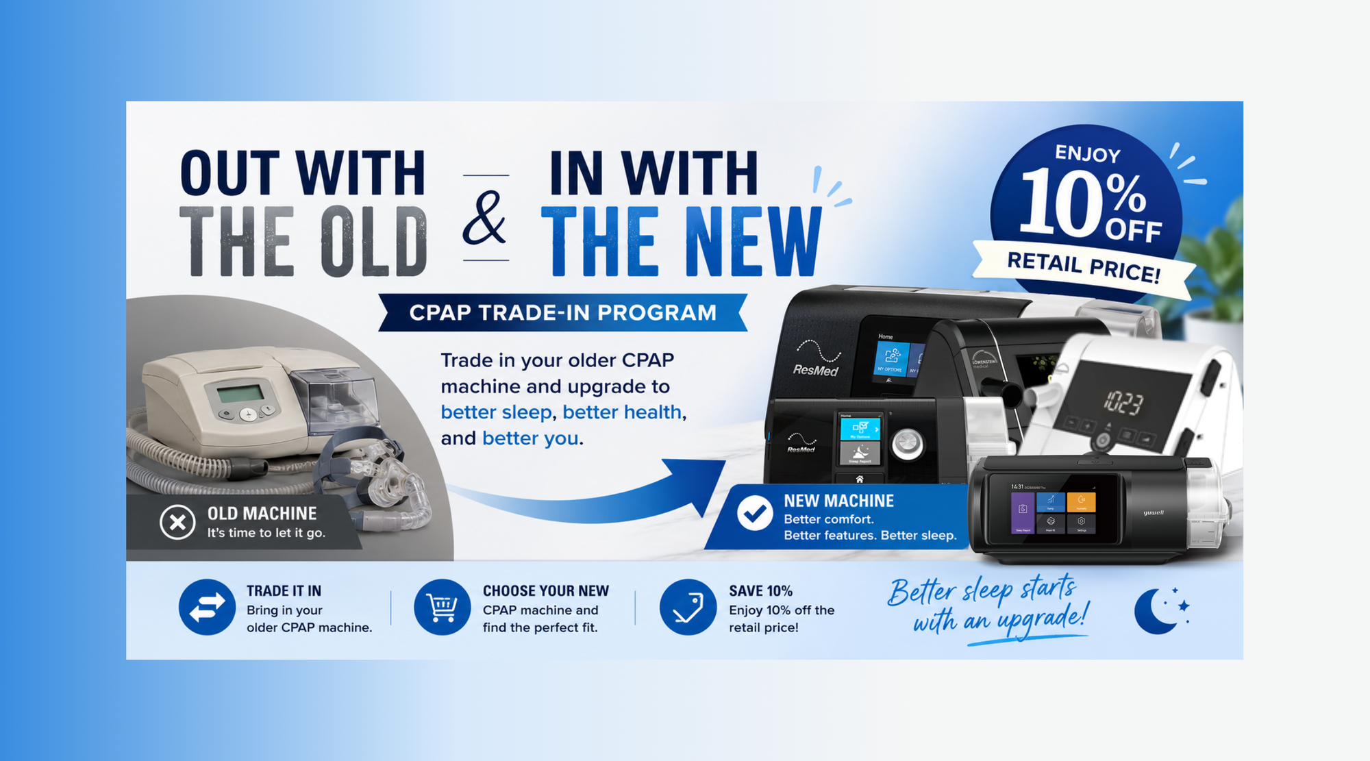 Better Sleep Starts with an Upgrade!